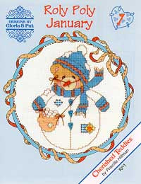 Roly Polys-January (Cherished Teddies) / Designs By Gloria & Pat