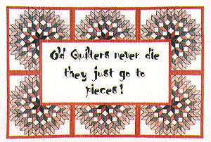 Quilted Quips II (Old Quilters) / Xs And Ohs