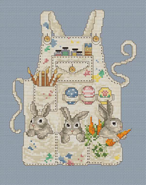 Easter Bunny's Apron / Sue Hillis Designs