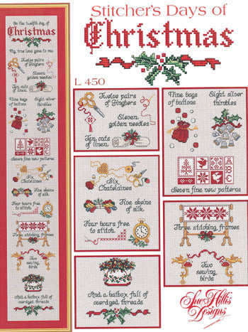 Stitcher's Days Of Christmas / Sue Hillis Designs