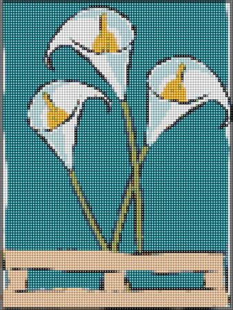 Calla Lily / Dancing Dolphin Patterns