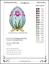 Iris Faberge Easter Egg / Solaria Gallery