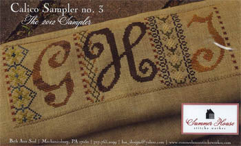 Calico Sampler #3 / Summer House