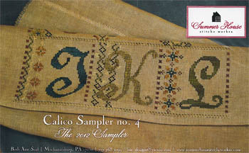 Calico Sampler #4 / Summer House