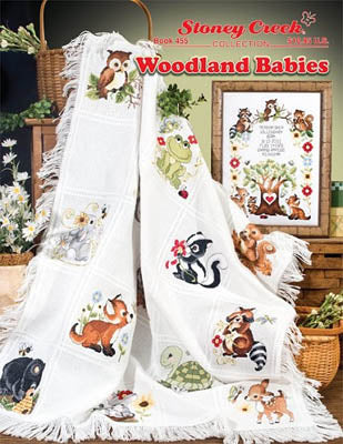 Woodland Babies Afghan & Sampler / Stoney Creek