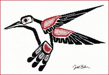 Salish Hummingbird / Stitching Studio, The