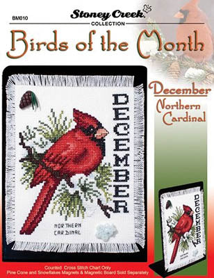 Birds Of The Month - December (Northern Cardinal) / Stoney Creek