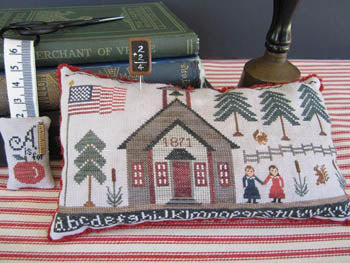 1871 School House Sampler / Scarlett House, The