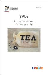 Modern Dictionary: Tea / Stitchnmomma