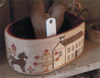 Primrose Farm Sewing Basket / Stacy Nash Designs