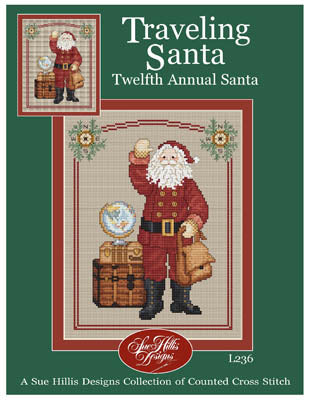 Traveling Santa / Sue Hillis Designs