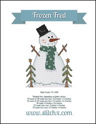 Frozen Fred Cross Stitch Pattern / StitchX Craft Designs