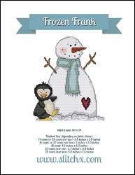 Frozen Frank Cross Stitch Pattern / StitchX Craft Designs