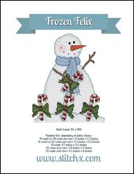 Frozen Felix Snowman Cross Stitch / StitchX Craft Designs