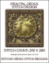 Fractal Art XS Pattern No 4002 / StitchX Craft Designs