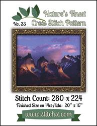 Nature's Finest Pattern No 033 / StitchX Craft Designs