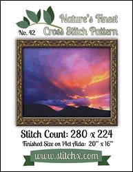 Nature's Finest Pattern No 042 / StitchX Craft Designs