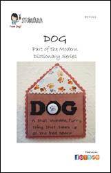 Modern Dictionary: Dog / Stitchnmomma