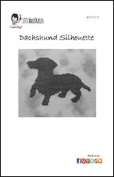 Dog Silhouette - Dachshund / Stitchnmomma