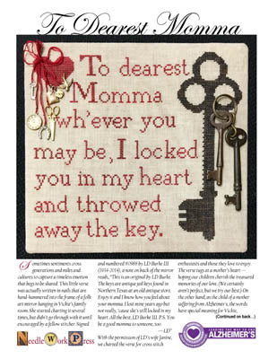 To Dearest Momma / Needle WorkPress