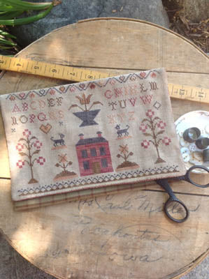 Schoolgirl Sampler Sewing Bag / Stacy Nash Designs