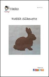 Rabbit Silhouette / Stitchnmomma