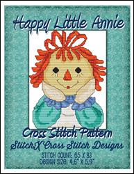 Happy Little Annie Cross Stitch / StitchX Craft Designs