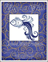 Elegant Fish Cross Stitch Pattern / StitchX Craft Designs