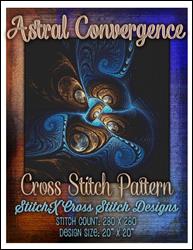 Astral Convergence Cross Stitch Pattern / StitchX Craft Designs