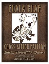 Koala Bear Cross Stitch Pattern / StitchX Craft Designs