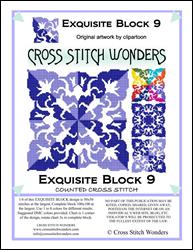 Exquisite Block 09 / Cross Stitch Wonders