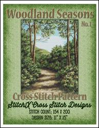 Woodland Seasons 1 Cross Stitch Pattern / StitchX Craft Designs