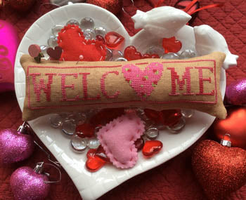 Wee Welcome - February Hearts / Needle Bling Designs