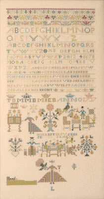 German Saxon Band 1737 / Queenstown Sampler Designs