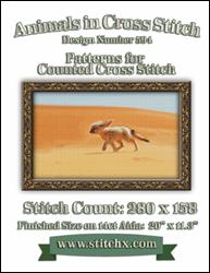 Desert Fox Cross Stitch Pattern / StitchX Craft Designs