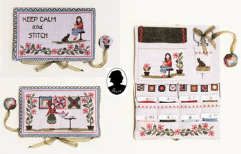 Pochette Keep Calm And Stitch / Sara