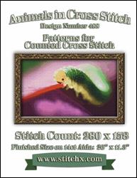 Cute Caterpillar Cross Stitch Pattern / StitchX Craft Designs