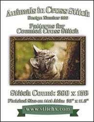 Curious Kitten Cross Stitch Pattern / StitchX Craft Designs