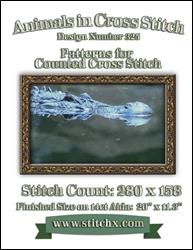 Riverside Croc Cross Stitch Pattern / StitchX Craft Designs