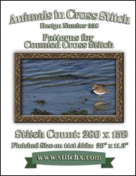 Wading Bird Cross Stitch Pattern / StitchX Craft Designs