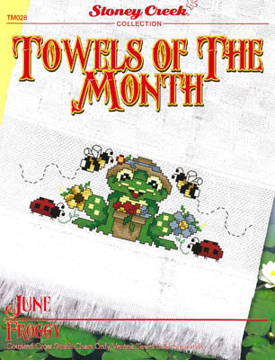 Towels Of The Month - June Froggy (TM028) / Stoney Creek