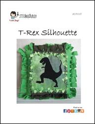 TRex Silhouette / Stitchnmomma