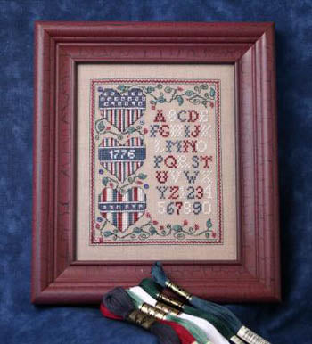 Patriotic Heart Trio Sampler (w/emb) / Sweetheart Tree, The