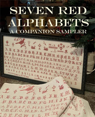 Seven Red Alphabets / Needle WorkPress