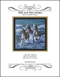 Wild and Free Horses / StitchX Craft Designs