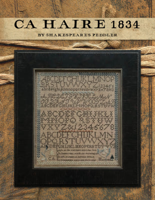 CA Haire 1834 / Shakespeare's Peddler