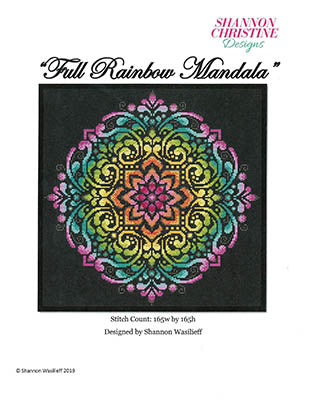 Full Rainbow Mandala 1 / Shannon Christine