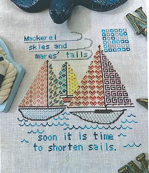 Quaker Sailboats / Salty Stitcher Designs