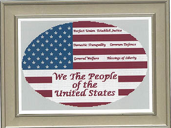 We The People / Salty Stitcher Designs