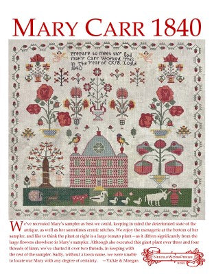 Mary Carr 1840 / Needle WorkPress